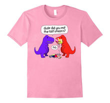 Dude Did You Eat the Last Unicorn Funny Dinosaur T-Shirt
