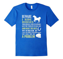 Horse Gifts for Girls I Ride Horses Shirt for Horse Lovers