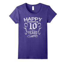 10th Wedding Anniversary 10 Years Happy Marriage Gift Shirt