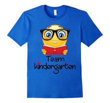 Team KINDERGARTEN TSHIRT Teacher Emoji Book Nerd