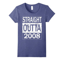 Straight Outta 2008 T-Shirt Funny 2017 Birthday Kid Tee Gift