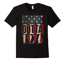 41th Birthday Straight Outta 1976 American Flag T Shirt