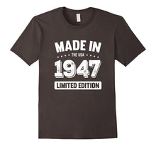 70th Birthday Gift T Shirt - Made in 1947 T-Shirt 1947 Shirt