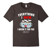 4th Yr Anniversary T-Shirt Coffee Couple Since 2013 Shirt