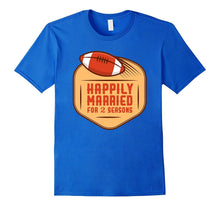 2nd WEDDING ANNIVERSARY Shirt - Football Couple Season Shirt