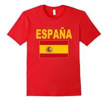 Espana Flag T-Shirt Spain Cool Fashion Unisex Top Tee
