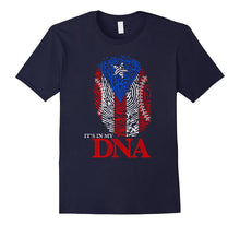 Puerto Rico Baseball DNA Shirt PR Boricua Flag Borinquen Tee