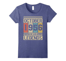 October 1956 the Birth of Legends , 61 Years Old T-Shirt