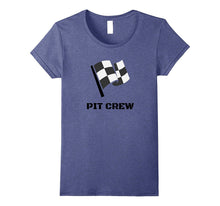 Pit Crew T-Shirt Hosting Race Car Parties Flag Kids Parents