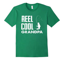 Reel Cool Grandpa Fishing Grandfather Retired T Shirt