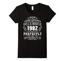 Legends Were Born in December 1982 - 35th Birthday T-Shirt