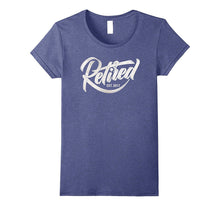 Retired EST. 2017 | Vintage Retro Retirement Logo T-Shirt