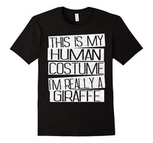Giraffe Halloween Costume Shirt - Funny Halloween Kids Gift