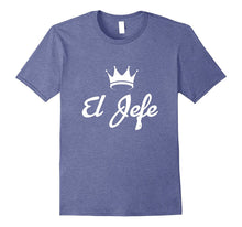 Mens El Jefe Father's Day Dad Birthday Teacher Boss Gift T-Shirt