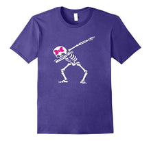 Dabbing Skeleton Girl Shirt - Halloween Dab Pose T-Shirt