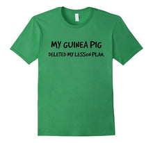 "My Guinea Pig Deleted My Lesson Plan" Funny Rodent T-Shirt