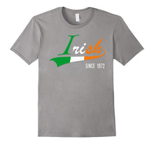 45th Birthday Gift Shirt Irish Since 1972 45 Years Old