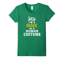 Funny Halloween Shirt - Snake in a Human Costume Tshirt