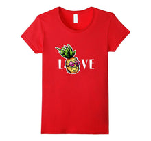 I Love Pineapple Tee Funny Party Hawaiian T-Shirt Gift