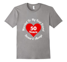 50 Year Wedding Anniversary Tshirt 50th Married Best Friend