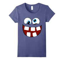 Halloween Emoji Matching Costume TShirt Crazy Face Big Mouth