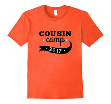 Cousin Camp 2017 T-Shirt for Grandparents Camp, Reunion