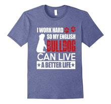 I Love My English Bulldog T-Shirt Gift for Bulldog Lovers