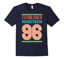 21st Birthday Gift Shirt Established 1996 21 Year Old Tshirt