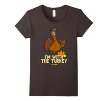 I'm With the Turkey Funny Halloween Matching T-Shirt