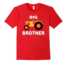 Big Brother Tractor Loving Boys T-Shirt