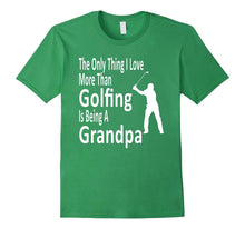 Funny Golf Shirt for Grandpa Novelty Father's Day Gift Tee
