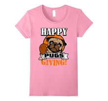 Funny Pug Dog Shirt Happy Pugsgiving Thanksgiving T Shirt