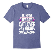 ER Nurse Cat Lover T Shirt Nurses Novelty Gift TShirt