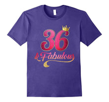 36th Birthday Queen Fabulous 36 Years Old T-Shirt