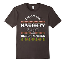 Christmas Funny Naughty List T Shirt Mens Womens Kids Cute