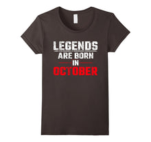 October Birthday Gift - Legends Are Born in October T-Shirt
