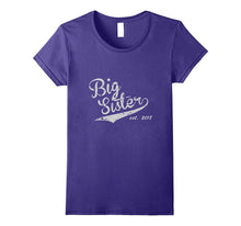 Big Sister Est. 2018 Vintage Style Tee - Adult & Youth Size