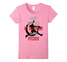 I Can't Keep Calm My Daughter Is the Pitcher Softball Shirt