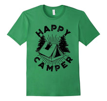 Happy Camper T-Shirt Funny Camping Shirts Cool Tees Tent
