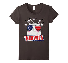 "Meowica" USA Funny Patriotic Cat 4th of July T-Shirt