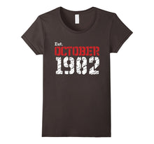 Est October 1982 Shirt 35th Birthday Gifts TShirt