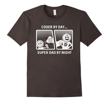 Coder Dad Superhero Shirt : Husband Birthday Father Daddy