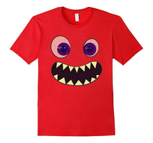 Happy Monster Costume Tshirt Halloween Cute Funny Face Tee