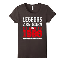21 Year Old Boy Shirt Gift Legends Are Born in 1996 Cool Tee