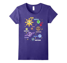 Cute Solar System Shirt Kids Toddlers Astronomy