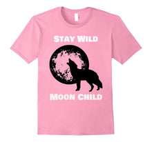 Stay Wild Moon Child Wold T-Shirt - Wolf Lovers Tee