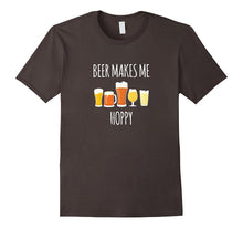Beer Makes Me Hoppy Funny Craft Beer Drinking Gift T-Shirt