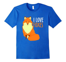 I Love My Foxes T-Shirt - Cute Fox Love Gifts