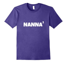 Nanna Squared 2 Second Power Grandma Country Love T Shirt