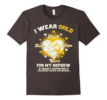 I Wear Gold for My Nephew Childhood Cancer Awareness T-Shirt